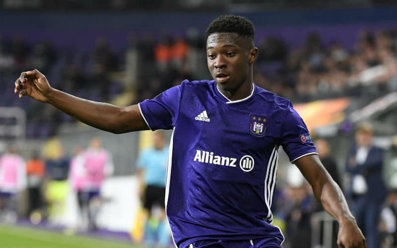 Francis Amuzu provides assist in Anderlecht defeat to Zulte Waregem