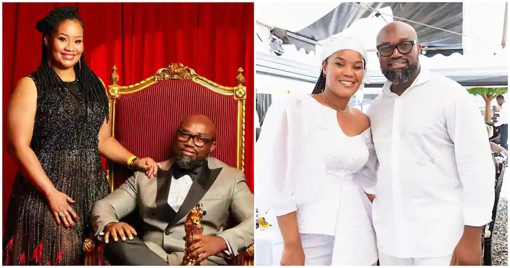 Millionaire McDan flaunts his 2 wives in beautiful Val’s Day photos