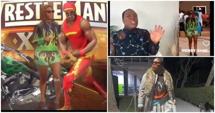 Fashion critic calls security to arrest Wendy Shay over her inappropriate look
