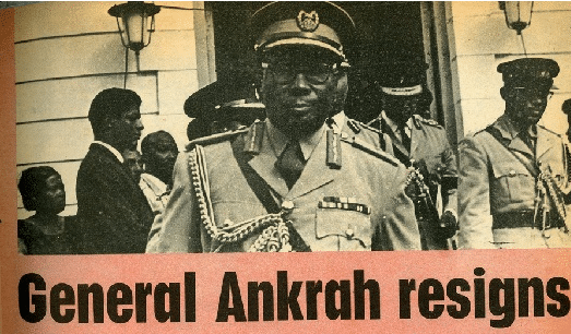 The sole head of state from Ghana to resign due to a corruption scandal