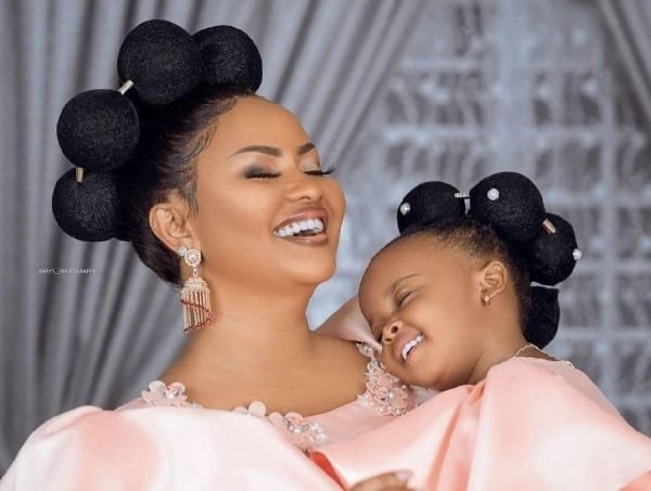 Nana Ama McBrown admits Baby Maxin was her first pregnancy