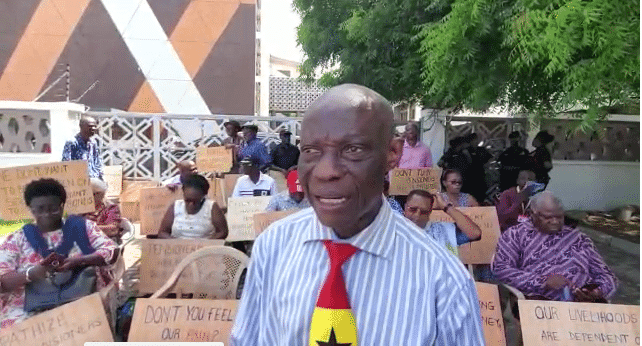 Akufo-Addo is unconcerned about our plight – Pensioner Bondholders