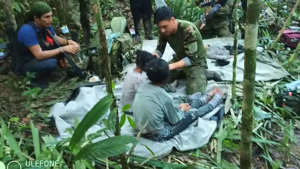 Children found alive in Amazon after 40 days