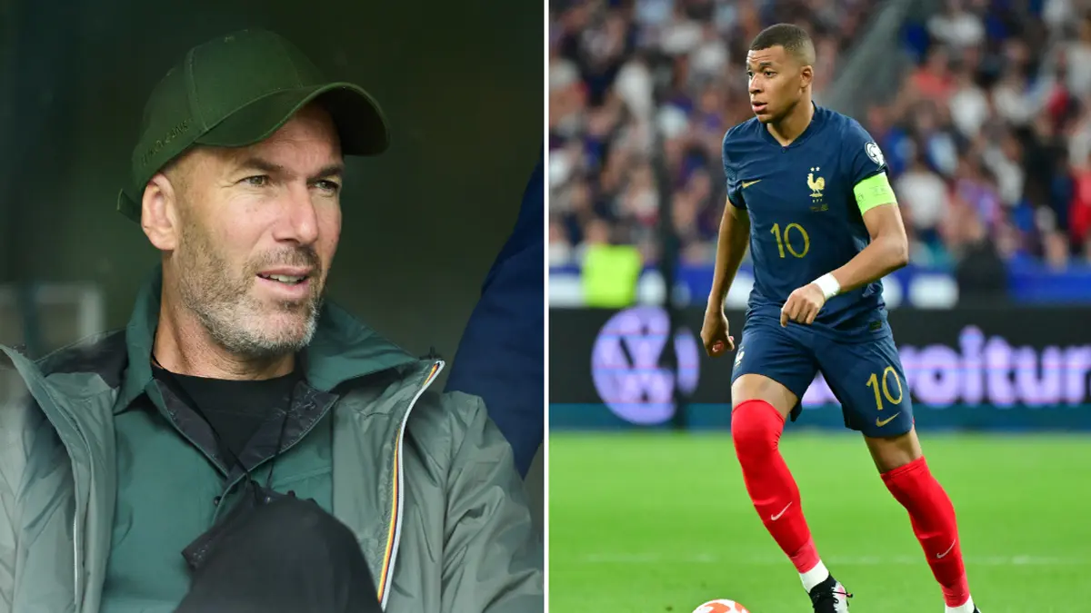 Real Madrid legend Zinedine Zidane, expresses interest to coach Mbappe
