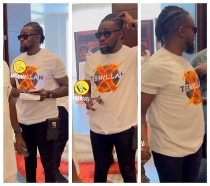 Ohemaa Mercy’s ex-husband spotted at the launch of Tehilla with a new look