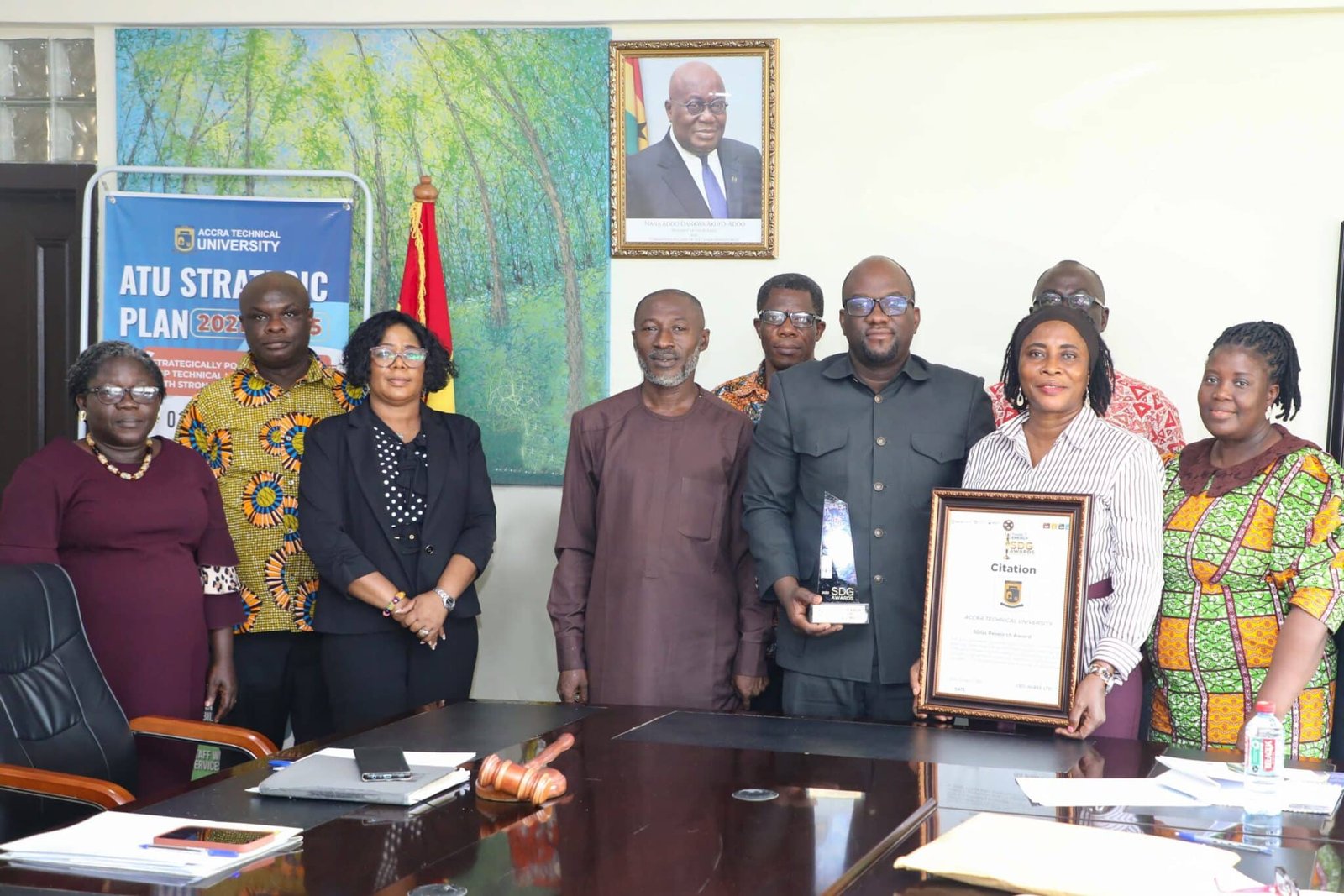 Accra Technical University takes home SDG research award