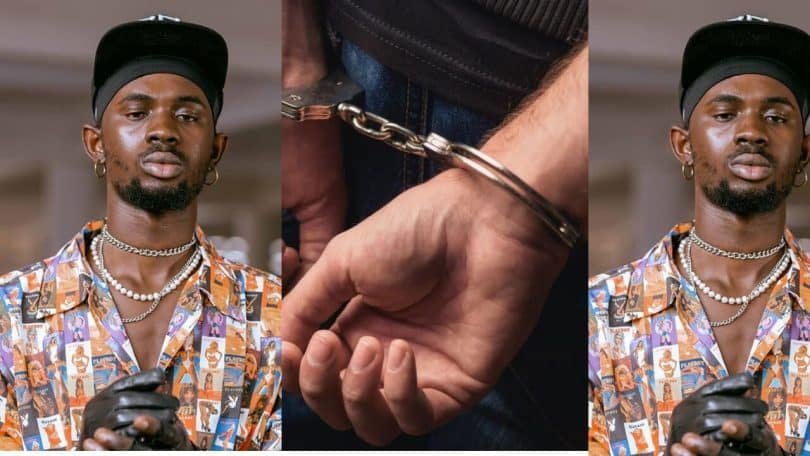Watch Video of Black Sherif’s ”arrest” at KIA