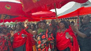 ACP/ Dr. Ama Tebuah Osei appointed as Queen mother by Anomabo Traditional Area