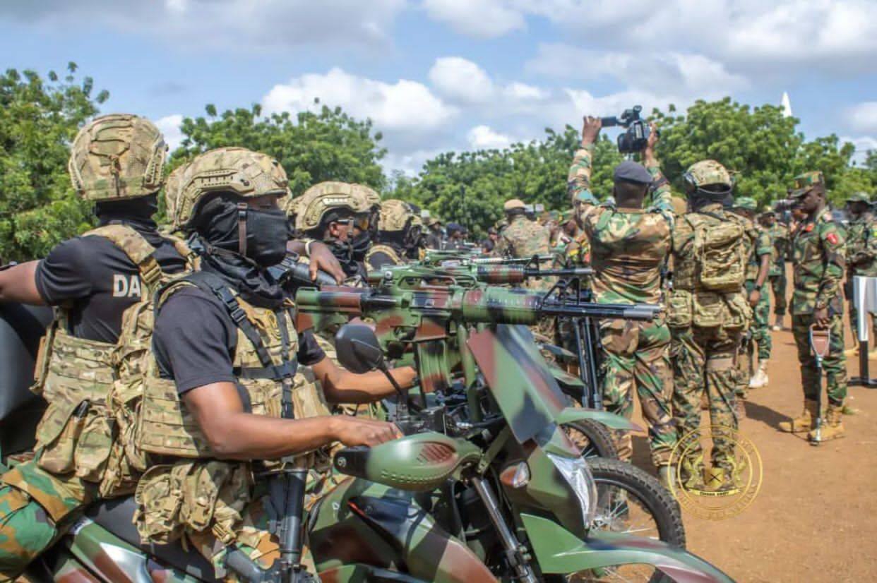Chief of Army Staff visits Bundase battle training camp