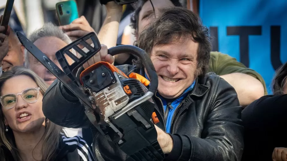 Chainsaw-wielding TikTok celebrity wins election in Argentina