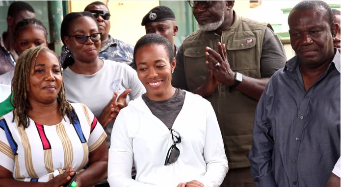 Zanetor Agyeman-Rawlings donates relief and medical assistance to communities hit by flooding