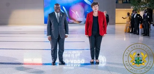 Ghanaians wish you well – Akufo-Addo congratulates IMF’s Kristalina for securing 2nd term
