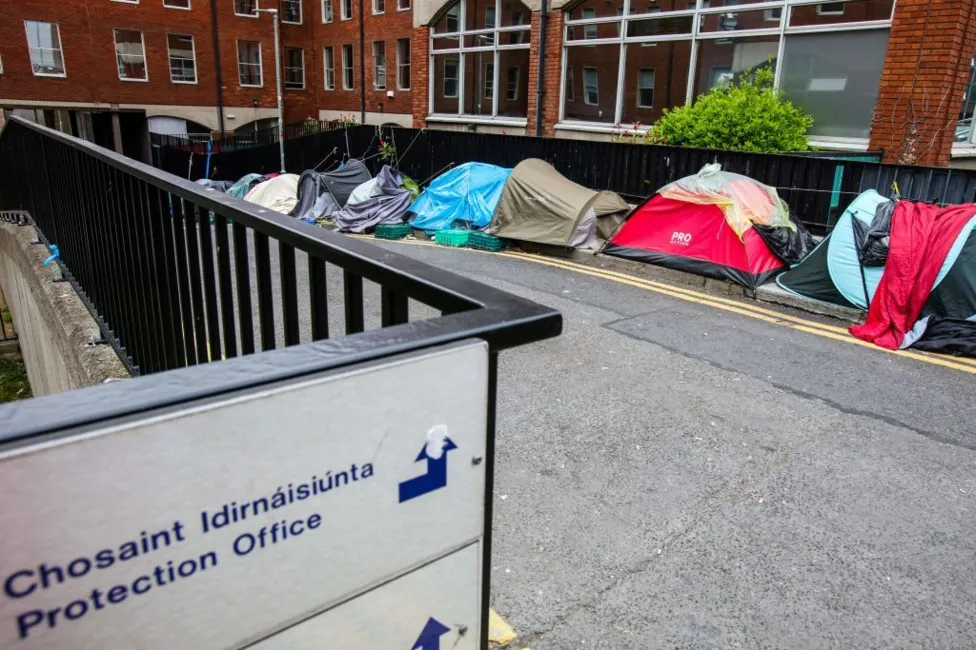 2022 saw record number of asylum petitions to Ireland