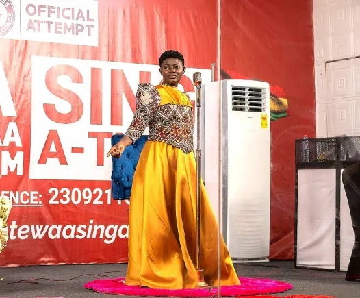 Afua Asantewaa tells what she will do if she is disqualified by Guinness World Record