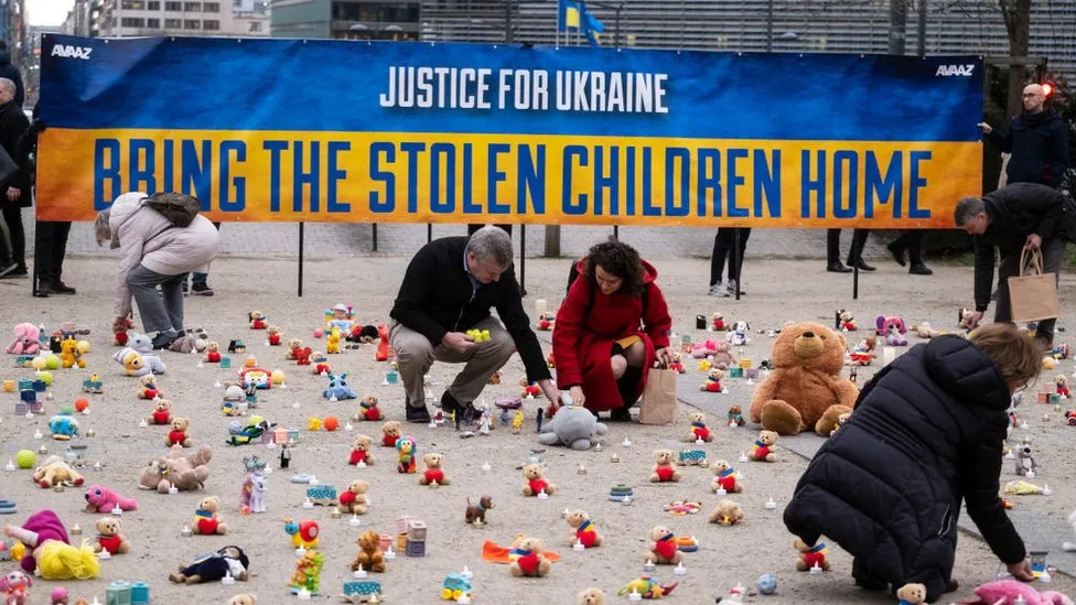 Anger over a Russian move against Ukrainian youngsters