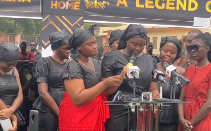 VIDEO: Widow’s tribute to late husband, Raphael Dwamema