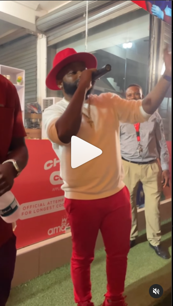 Video: Praye Tietia thrills fans with hit Hiplife classics