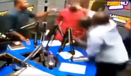 FLASHBACK: ‘Angry’ Nana B assaults ‘defenseless’ Sammy Gyami on live radio