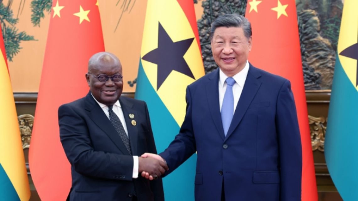 Akufo-Addo thanks Xi Jinping for financial support,  reinforce bilateral ties