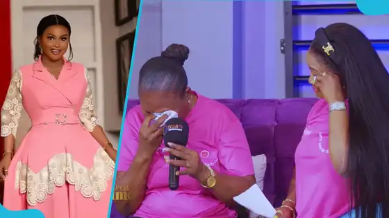 Video: McBrown breaks down in tears as lady shares struggles breast cancer