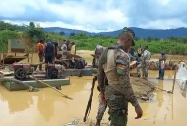 3 Chanfans in Birim River destroyed by military