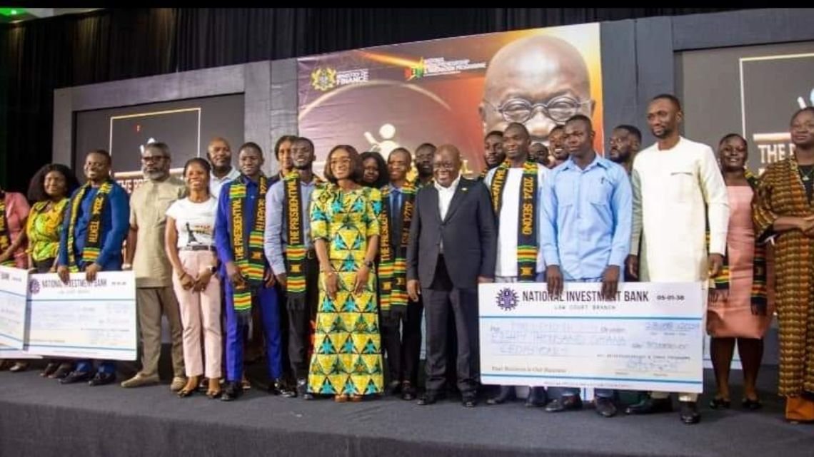 5th season Presidential Pitch winners get GHC3m from NEIP