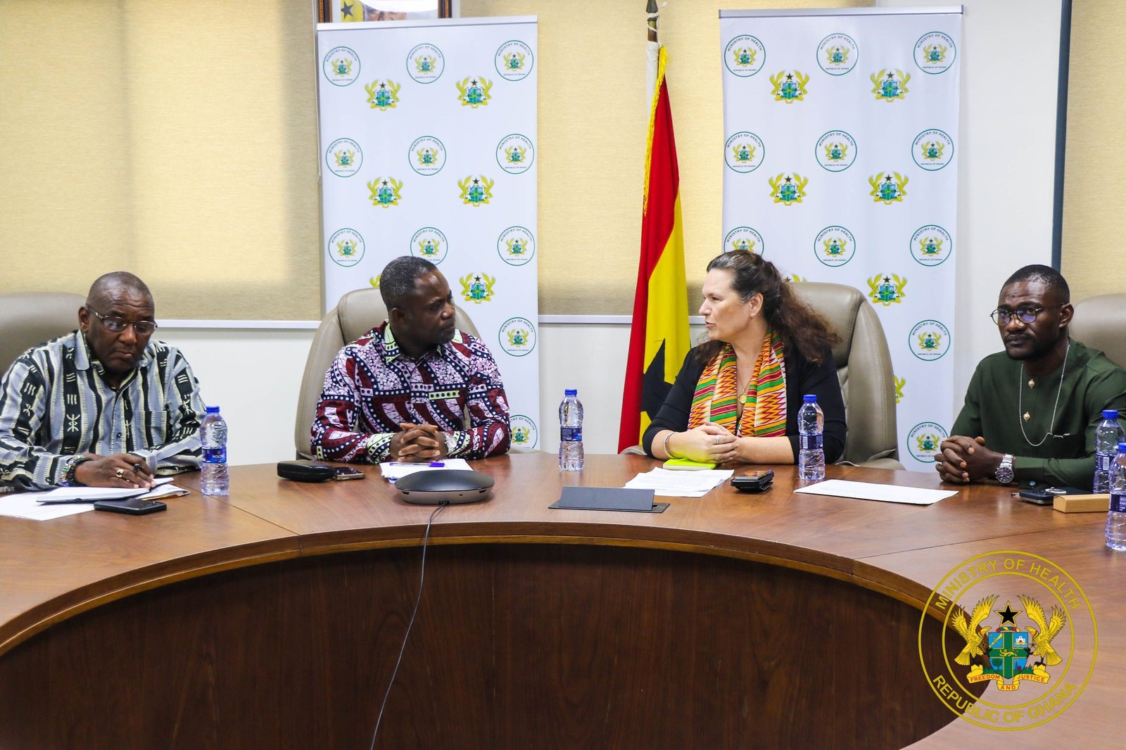 World Bank official engages Health Minister on reform to sustain physician assistants at health centres