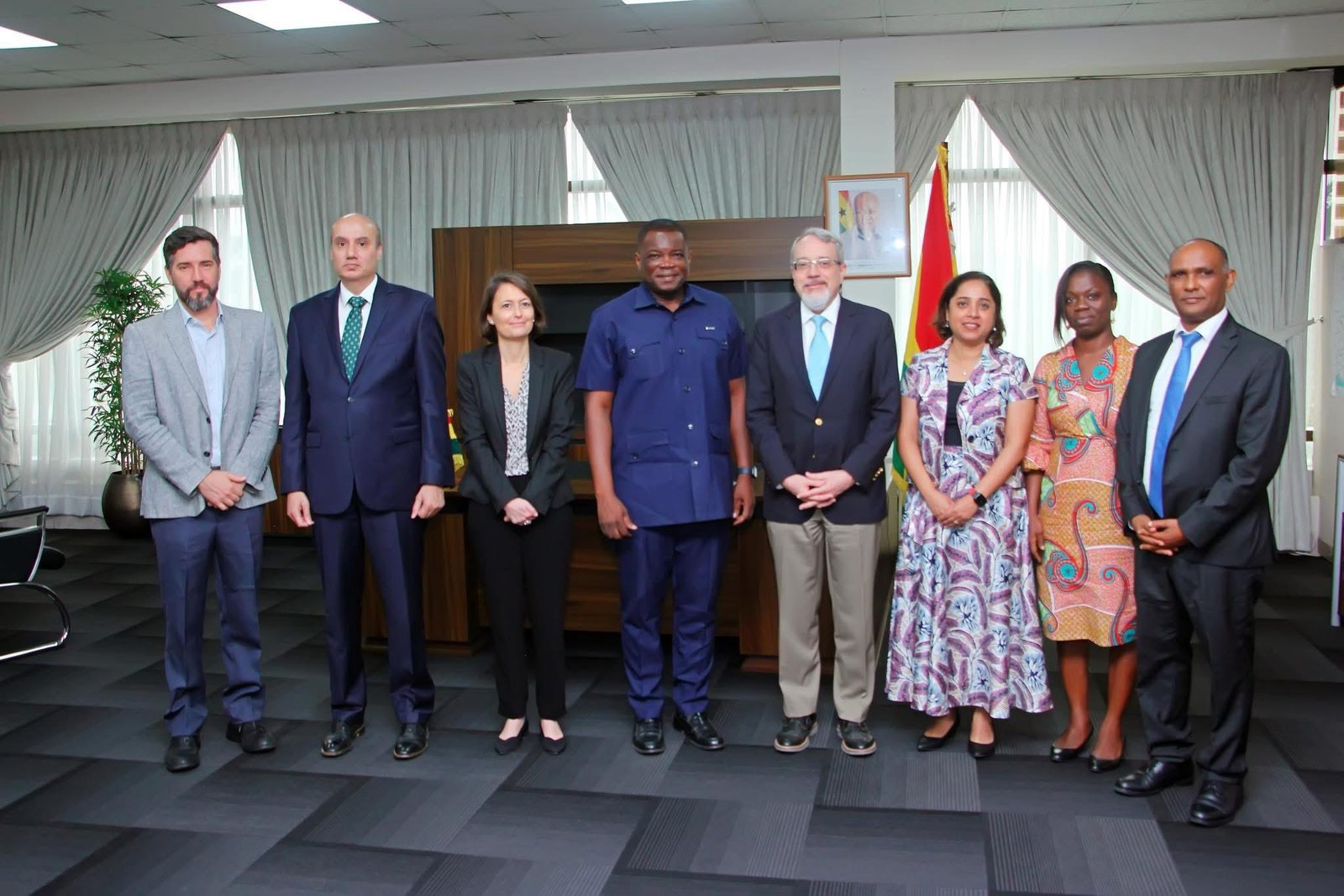 Roads Minister engages World Bank delegation road infrastructure-funded projects