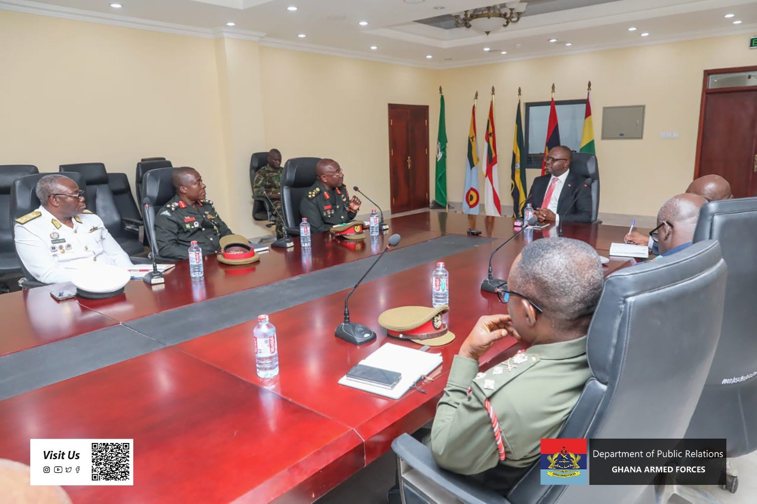 Defence Minister engages Service Chiefs, CDS