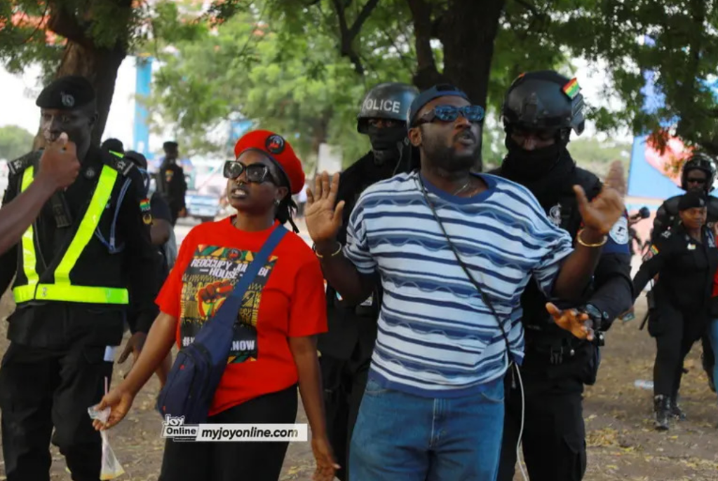 Barker-Vormawor, Ama Governor free as AG discontinues case against democracy hub protestors