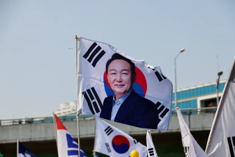 South Korea’s president, Yoon Suk Yeol, impeached