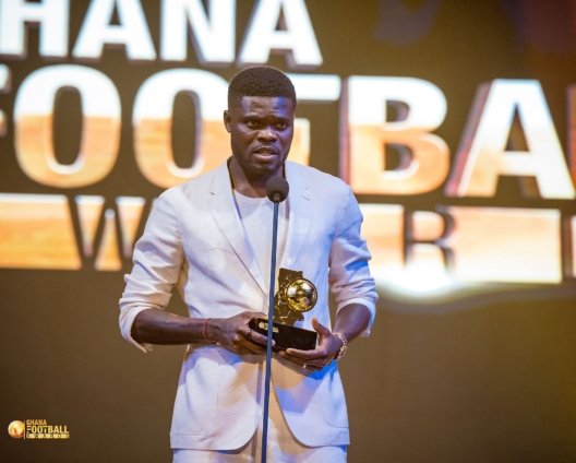 GF Awards 2025: Partey beats Inaki, Semenyo to win Player of the Year for the 3rd time 